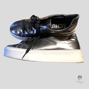 Schutz Women’s Graphite Lace Up Sneakers Size EU 41/ US 11